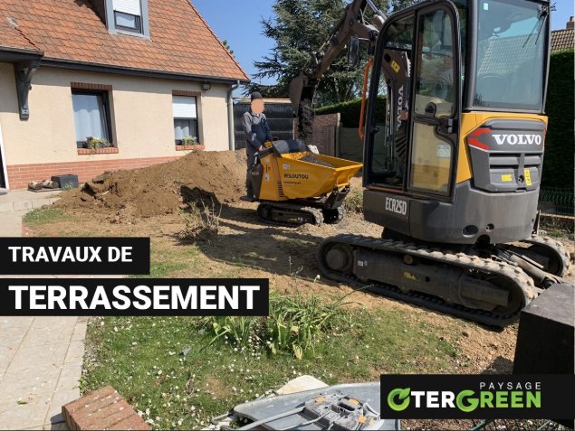 Travaux d'assainissement &agrave; Lens