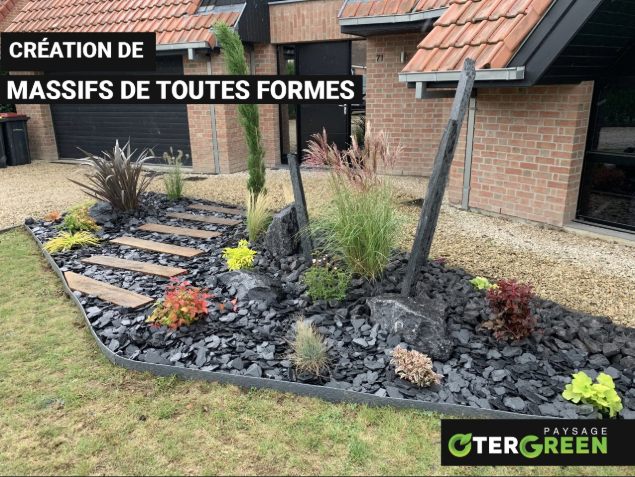 Cr&eacute;ation espaces verts &agrave; Lens
