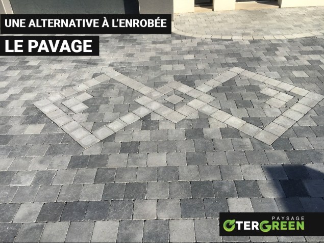 Dallage ext&eacute;rieur &agrave; Lens